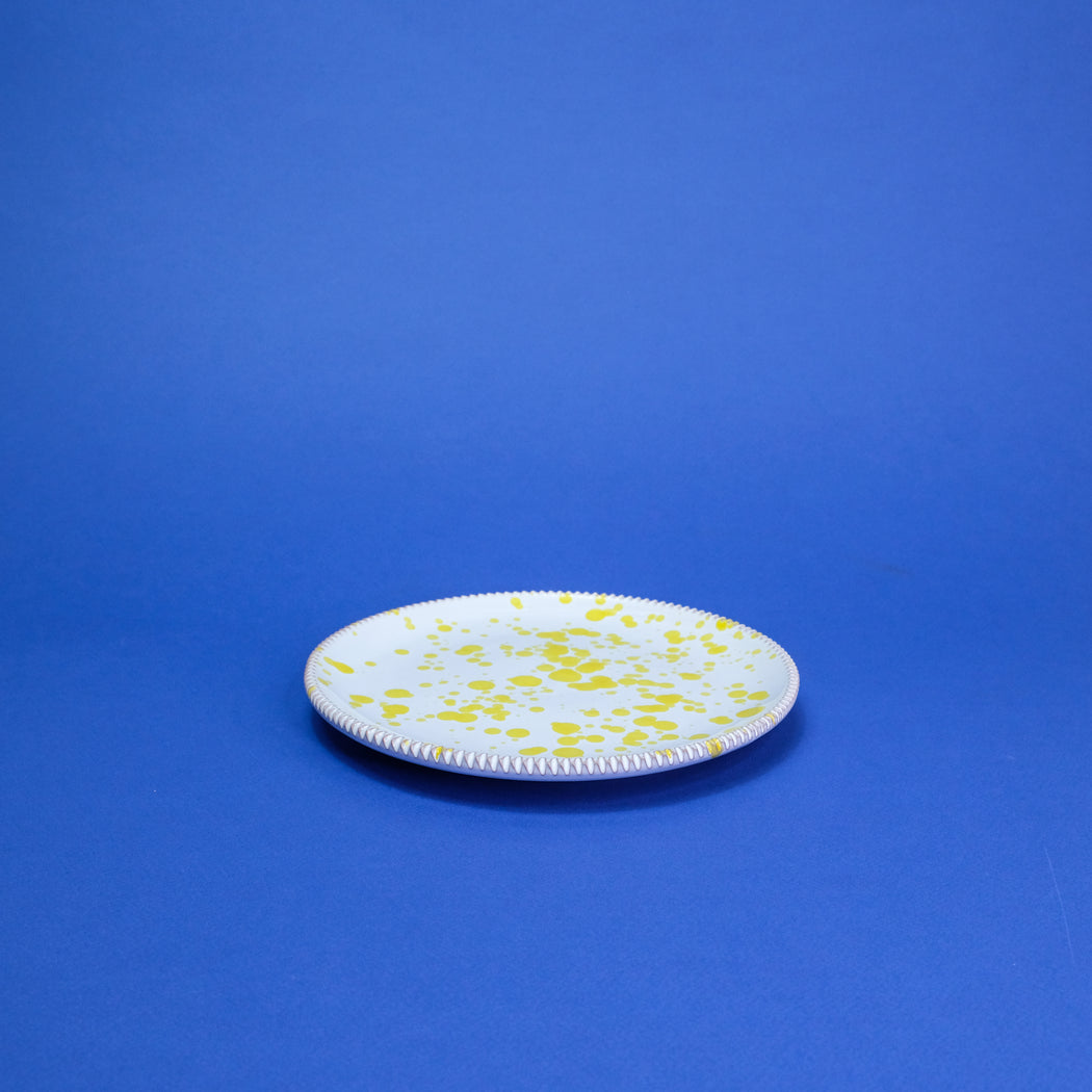 Fruit plate in Salento ceramic - lemon